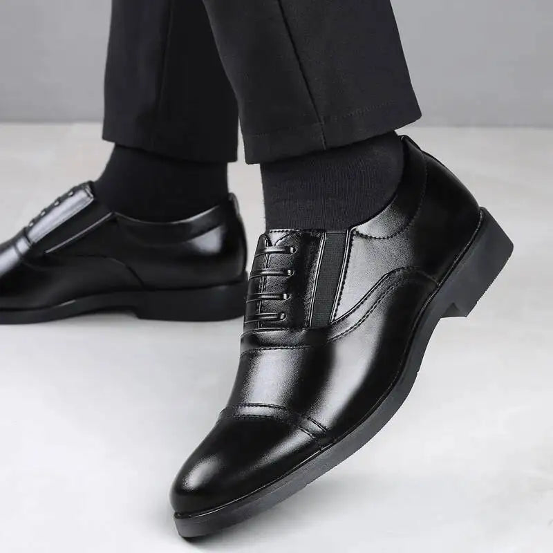 High Quality Formal Business Dress Breathable Leather Casual Italian Luxury Brand Non-Slip Men Driving Shoes